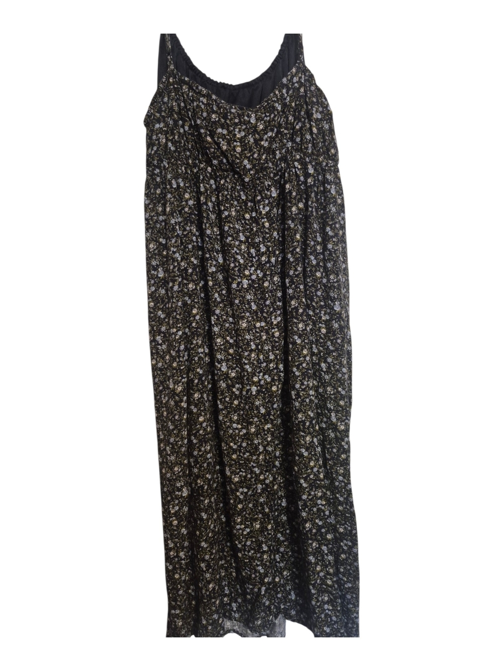 No Boundaries Navy Floral Cottagecore Dress Xxl